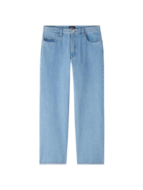 Relaxed Raw Edge H jeans