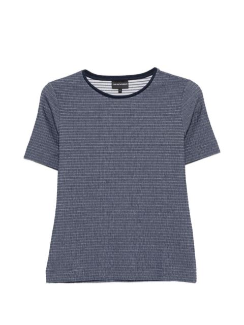 textured T-shirt