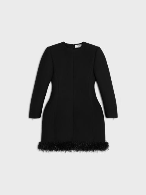 dress IN TRICOTINE wool