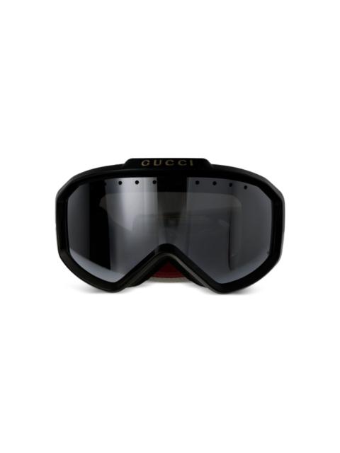 mask-shaped sunglasses