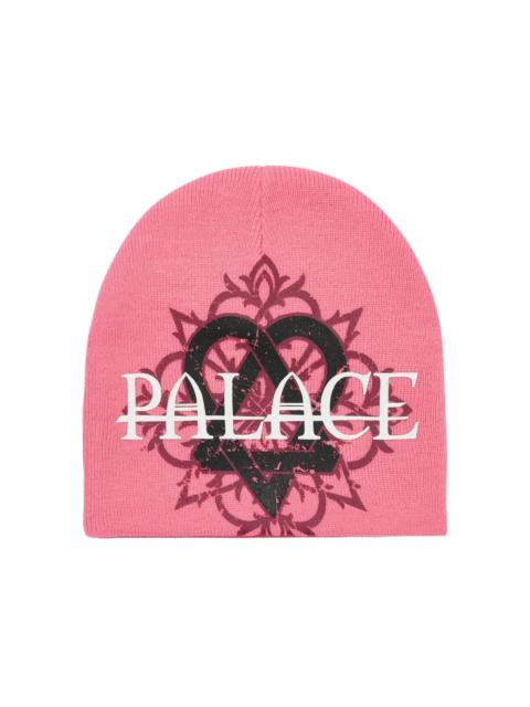Palace Tri-Gram Nein Cuff Beanie Pink