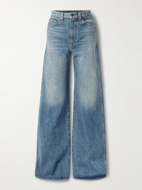 Dane High-rise Wide-leg Jeans