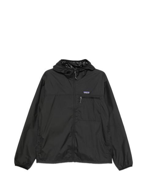 hooded lightweight jacket