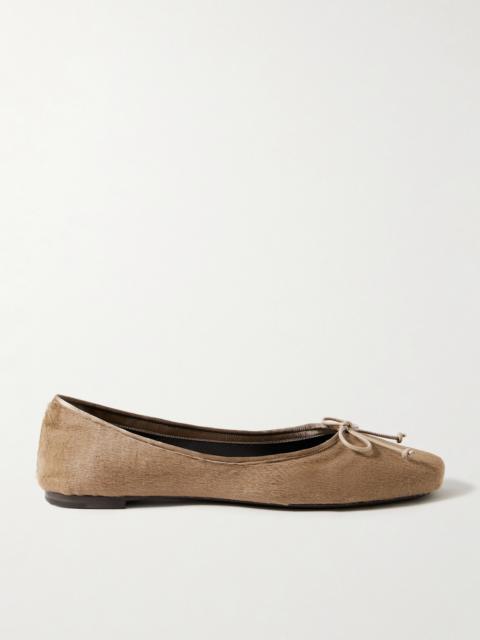 Charlotte Calf Hair Ballet Flats