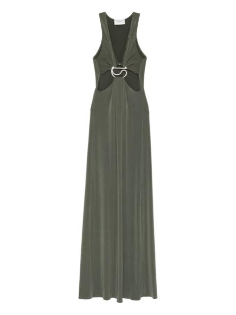 cutout maxi dress