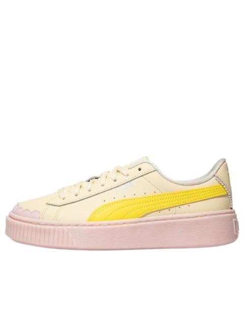 (WMNS) PUMA Suede Classic Low 'Light Pink Yellow' 398910-02