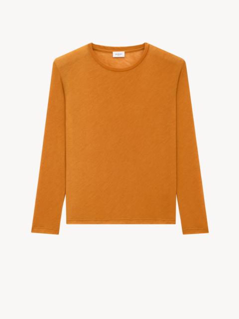 SWEATER IN CASHMERE AND SILK JERSEY