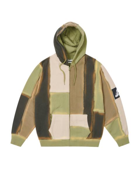 PATCH ME UP ZIP HOOD MULTI KHAKI