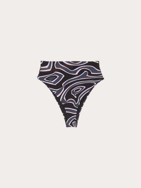 LABIRINTO PRINT HIGH-WAISTED BIKINI BOTTOM