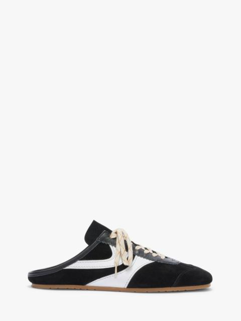 SUEDE SNEAKER MULES