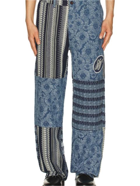 Indigo Tapestry Pant