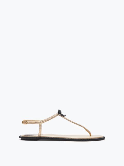 Caterina Honey Thong Sandal 10