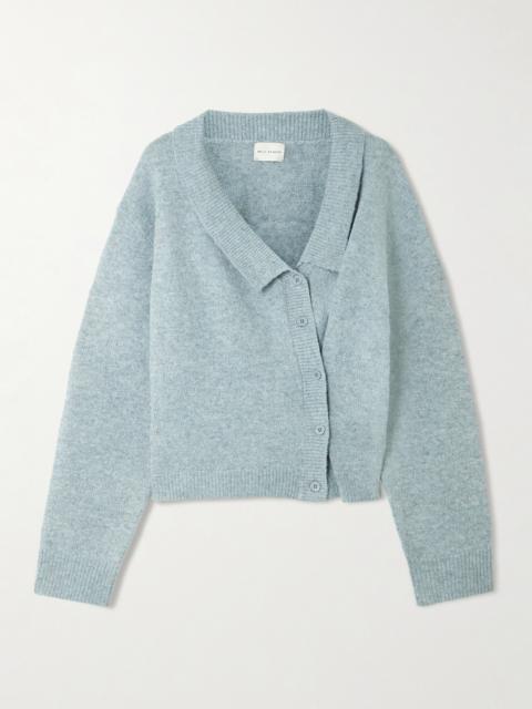 Asymmetric Knitted Cardigan