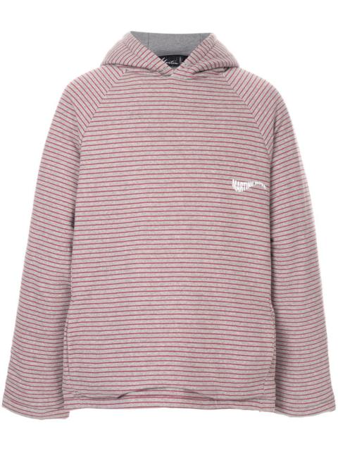 oversized striped hoodie