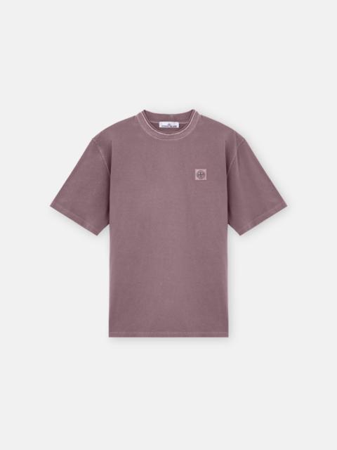 2100020 COMBED ORGANIC COTTON JERSEY 'OLD EFFECT'