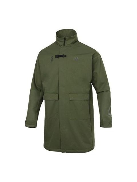 adidas Wj Jkt Long mid-length Sports Jacket Green GU1767