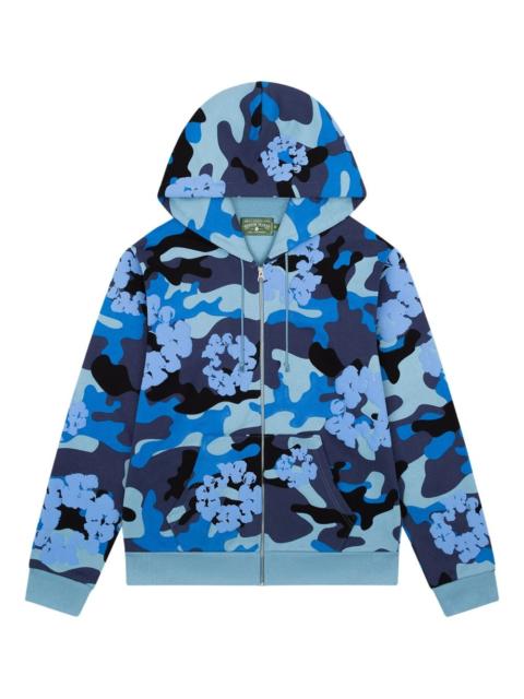 Wreath zip-up hoodie