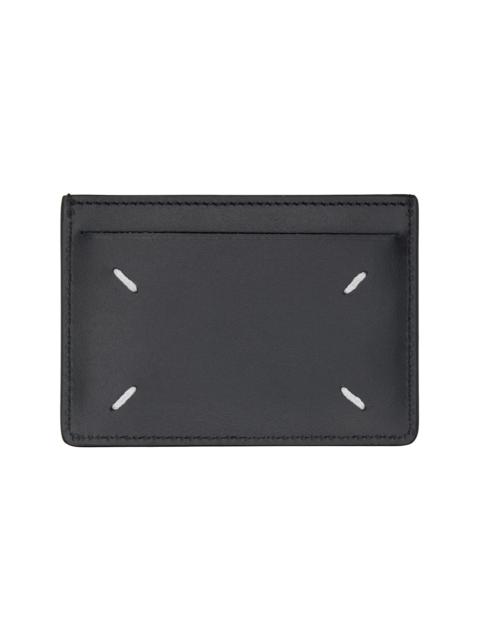 Black Leather Small Card Holder