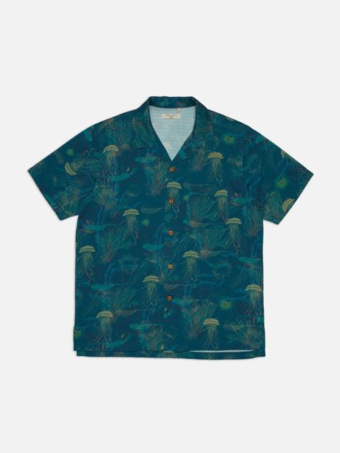Arvid Hawaii Shirt Deep Sea