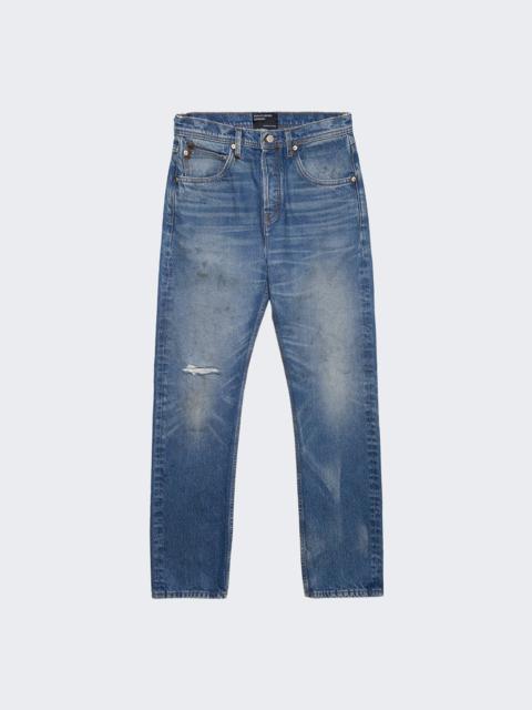 Straight Leg Jeans Antque Medium Blue