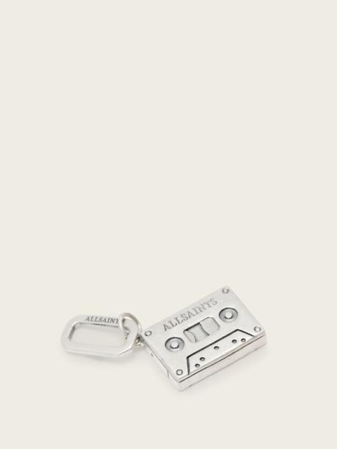 CASSETTE STERLING SILVER PENDANT CHARM