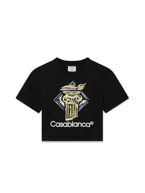Diamond Column Baby T-Shirt | Casablanca Paris