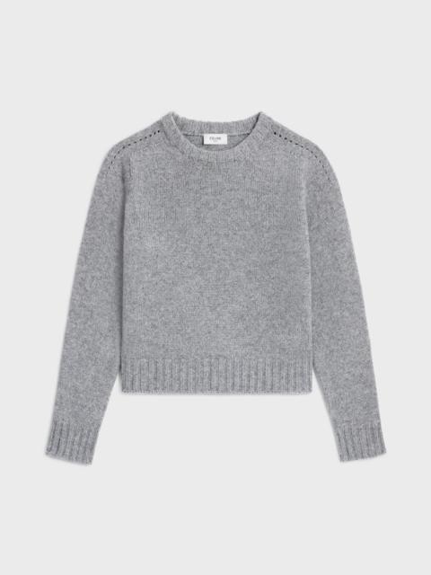 crewneck sweater IN seamless cashemire