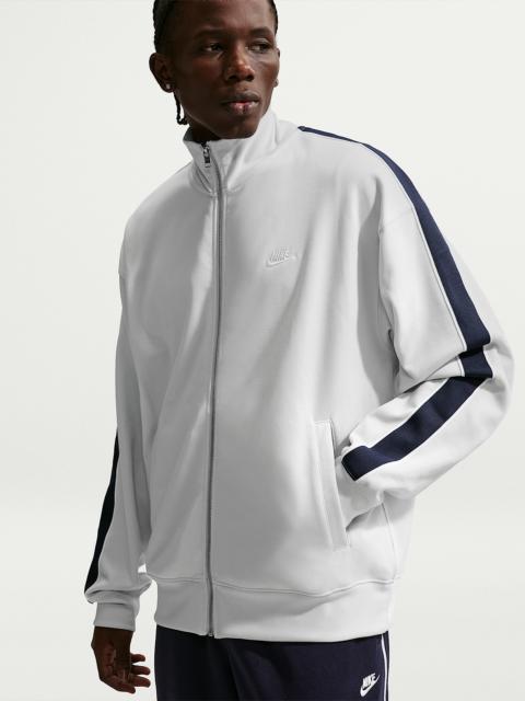 Nike Sportswear Club Men's Oversized Knit Track Jacket