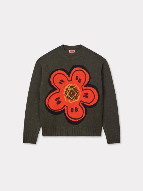'Kenzo x Futura 2000' embroidered knitted jumper in wool
