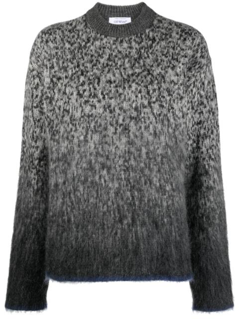 Arrow intarsia jumper