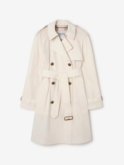 Mid-length Lightweight Cotton Belgravia Trench Coat​