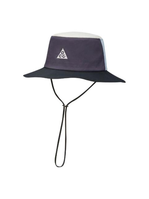 Nike ACG Bucket Hat Cap 'Black White Blue' DC9088-015