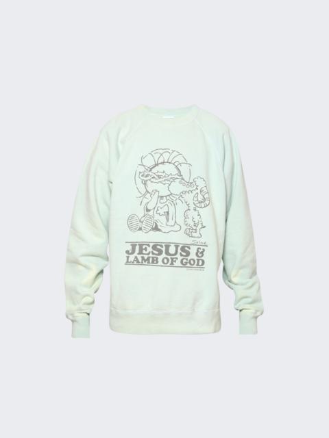Jesus Sweatshirt Blue