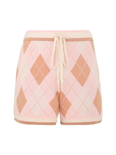 ACACIA ARGYLE KNIT SHORT