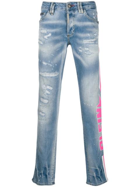 Super Straight Cut Plein Star jeans