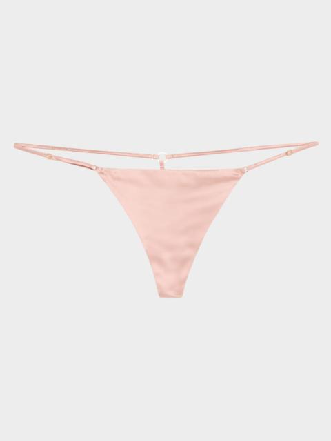 Tous Les Jours Stretch Silk G-String