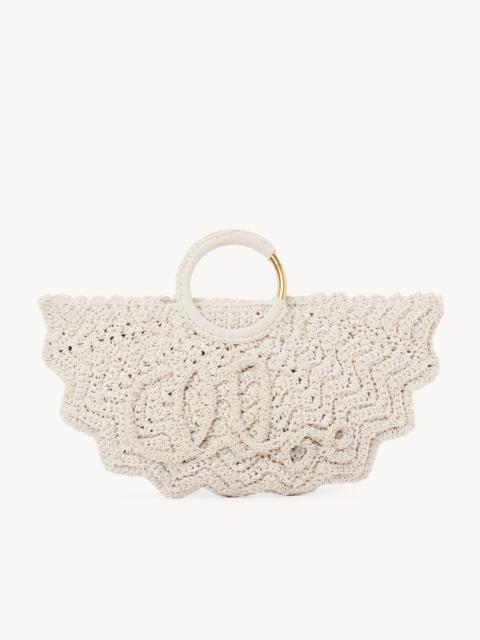 SMALL BRACELET PARAVENT TOTE BAG IN CROCHET
