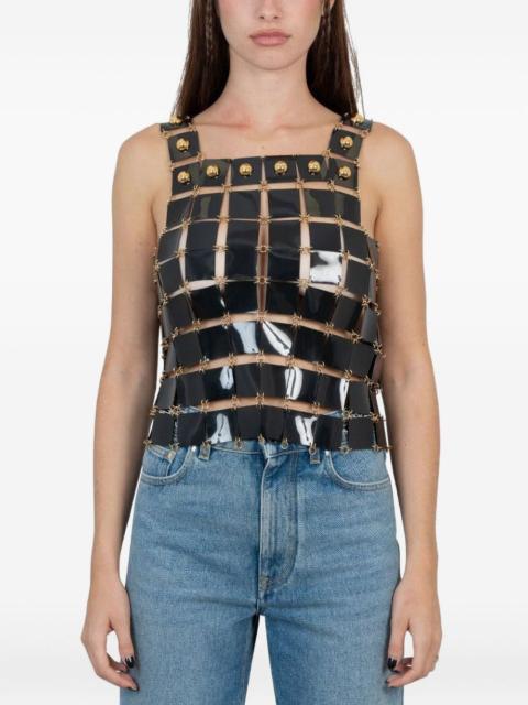 square-panelled top
