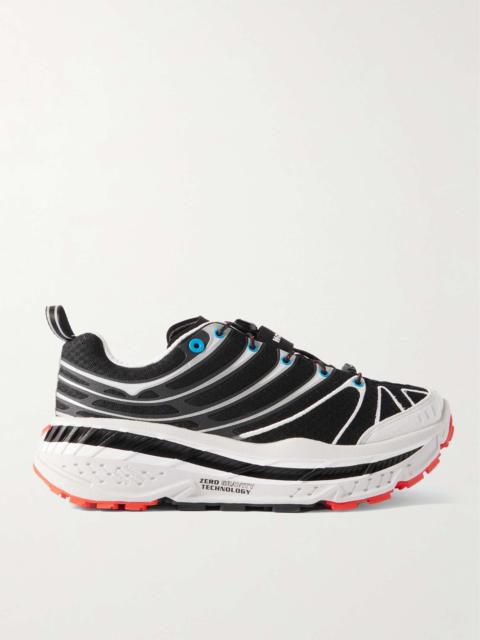 Stinson Evo OG Rubber and Faux Suede-Trimmed Mesh Running Sneakers