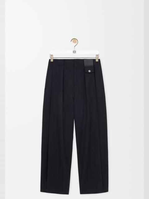 Trousers in wool