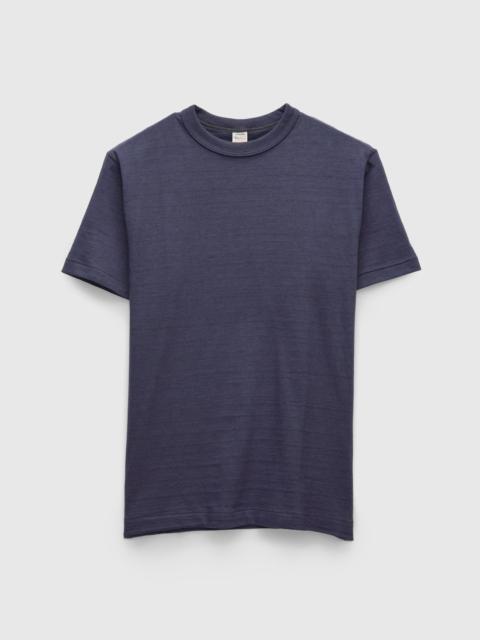 4601 Loopwheel Tee in Navy