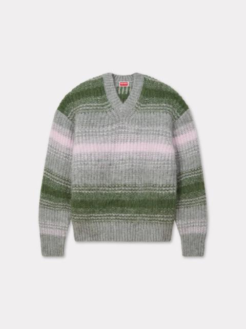 'KENZO Speed Stripe' jumper in mixed alpaca wool
