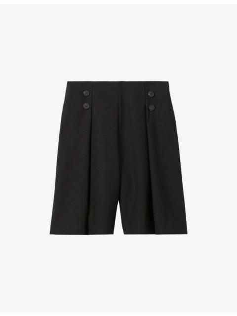 Tailored Woven Bermuda Shorts