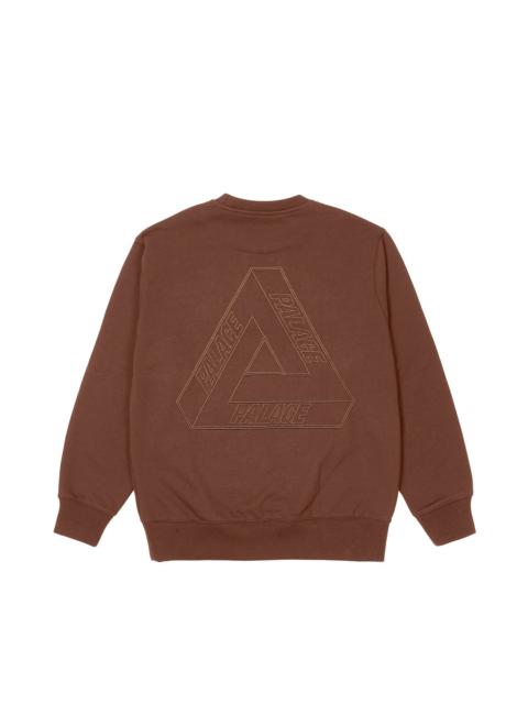 TRI-STITCH CREW BROWN