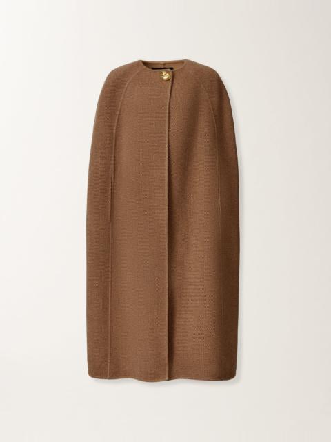 Cape in soft double chevron