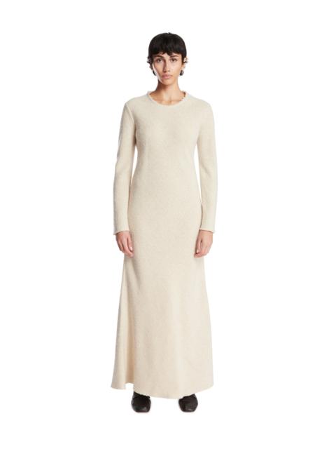 White Cashmere and Silk Dress