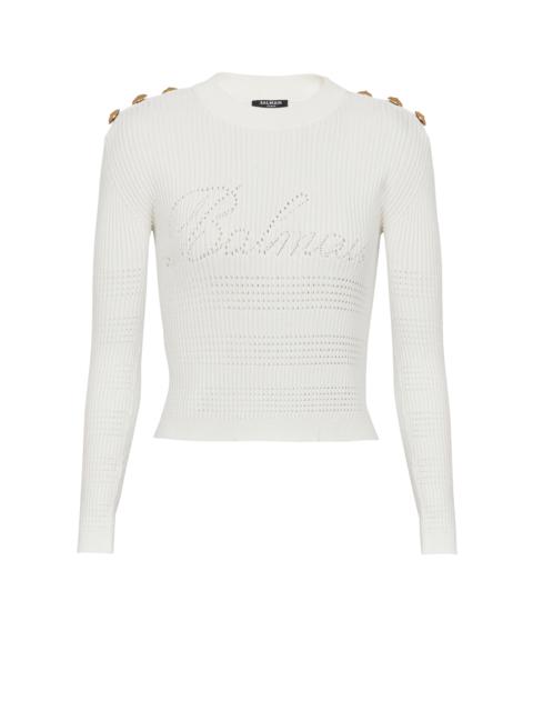 Balmain Signature knit jumper
