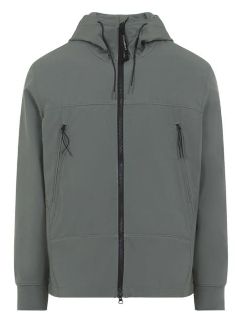 hooded zip jacket