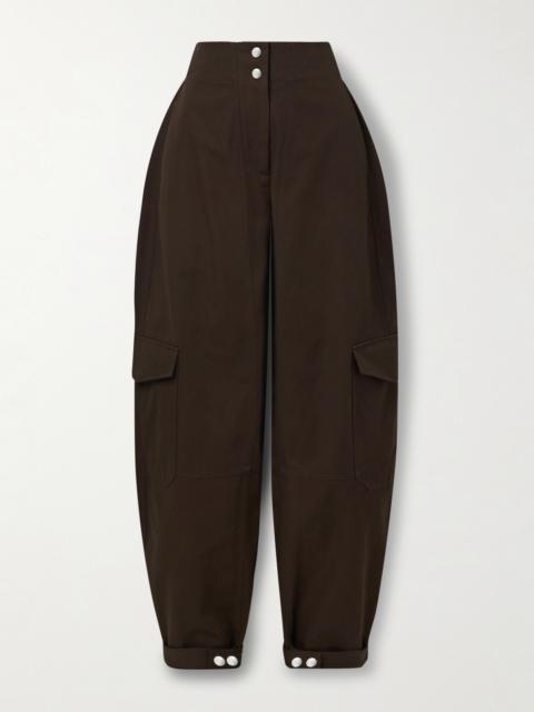 Cotton-canvas Tapered Cargo Pants
