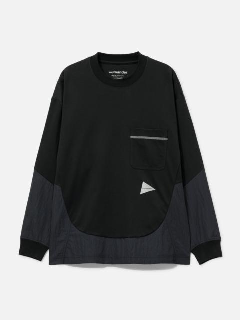 COMBI LONG SLEEVES T-SHIRT
